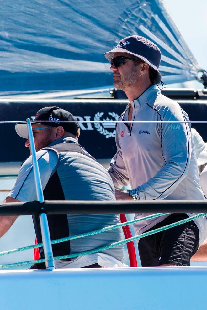 Day 3 – HRH Prince Frederik of Denmark at the helm of NANOQ – Audi Hamilton Island Race Week ©  Andrea Francolini Photography http://www.afrancolini.com/